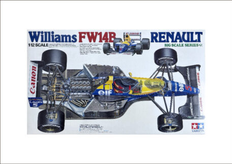 タミヤ 1/12 ウイリアムズFW14B ルノー プラモデルを買取いたしました。
